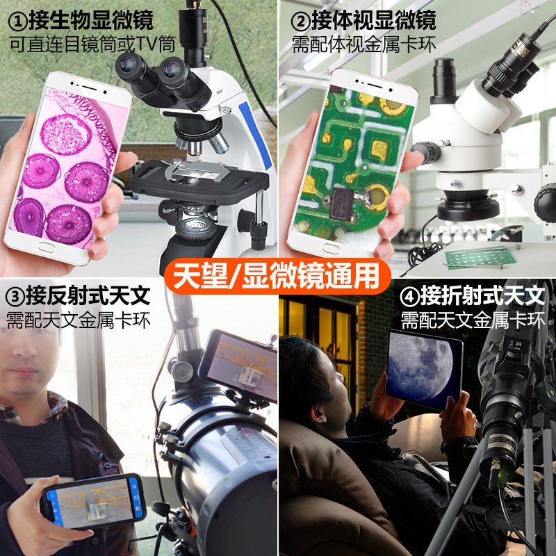 SAGA WiFi Digital Eyepiece for Microscope & Telescope (Antenna) 4